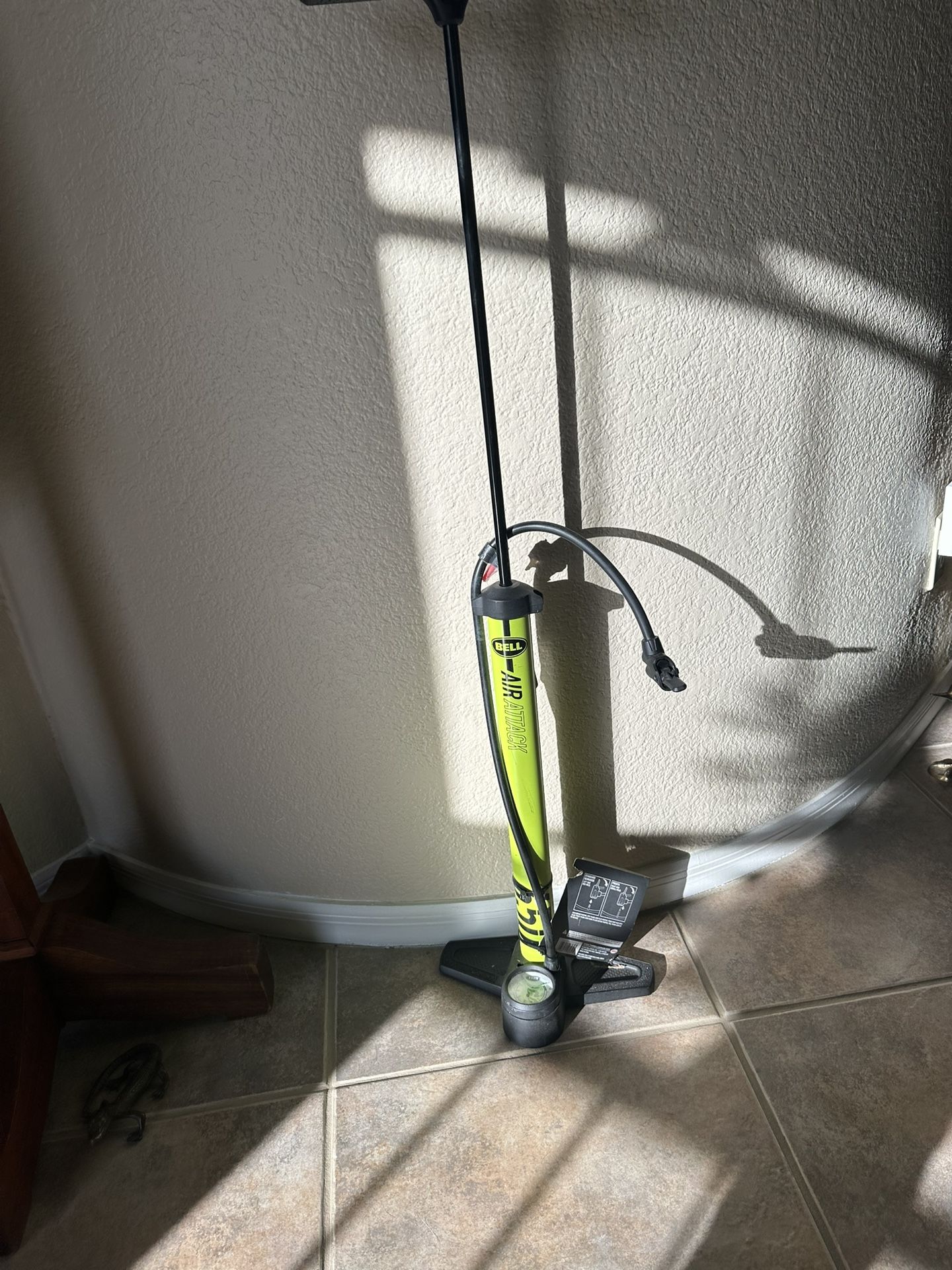 Brand New Bell Air Attack Bicycle Floor Pump. Asking Only $15.09
