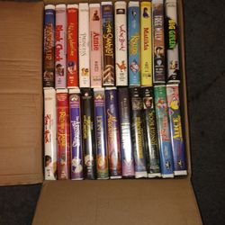 Vhs Movies Disney 