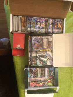 Big collection of cardfight vanguard cards!