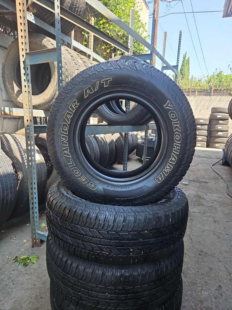 235/70/16 Yokohama Tires 235 70 16 