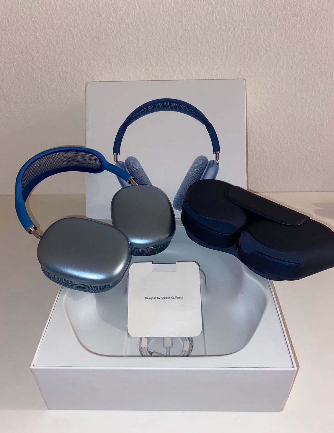 Blue AirPod Max