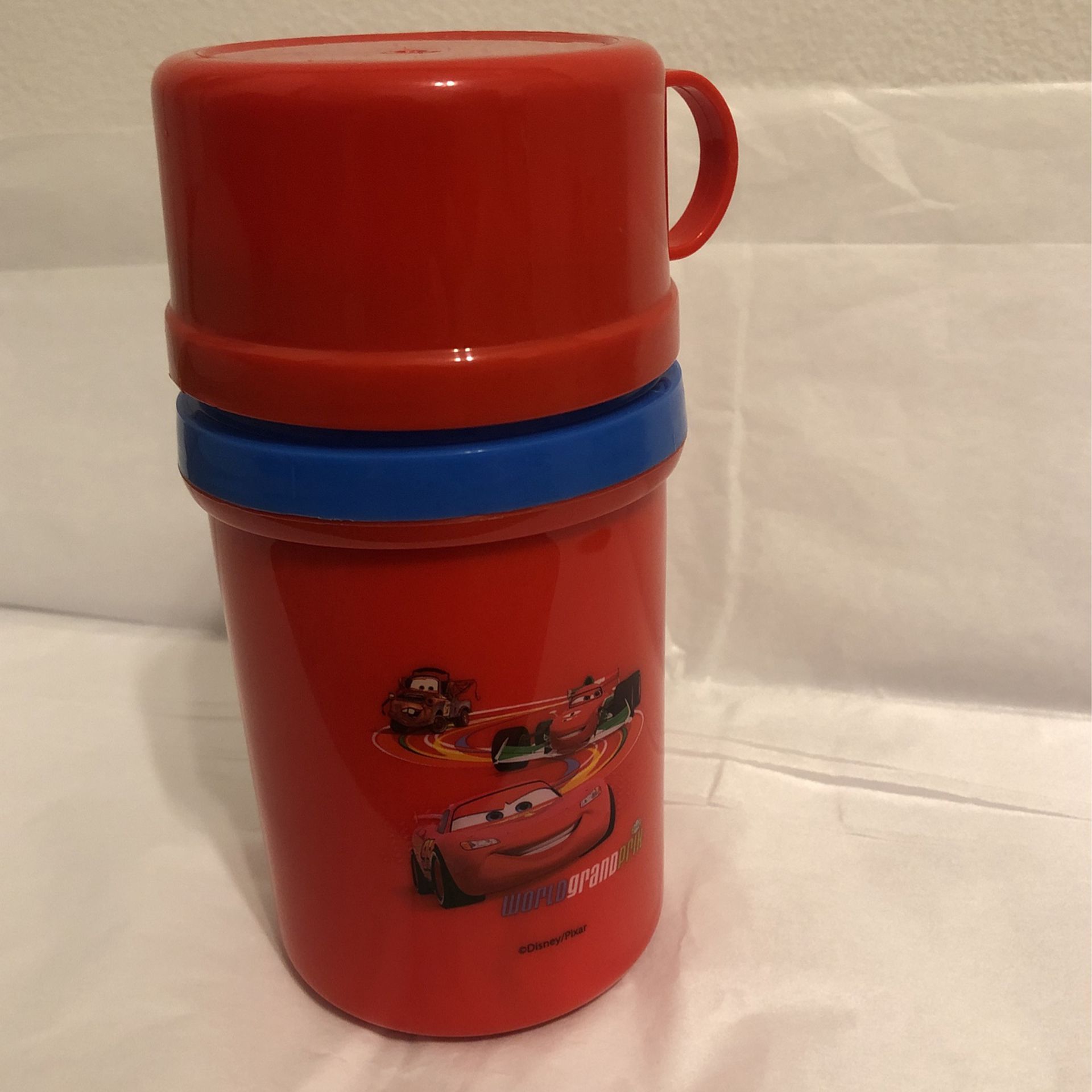 Disney Cars Drink/snack Holder Bottle/Cup