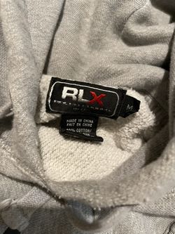 Vintage Ralph Lauren Polo RLX Gray Hoodie Sweatshirt Aspen