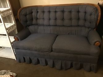 Vintage tufted  couch