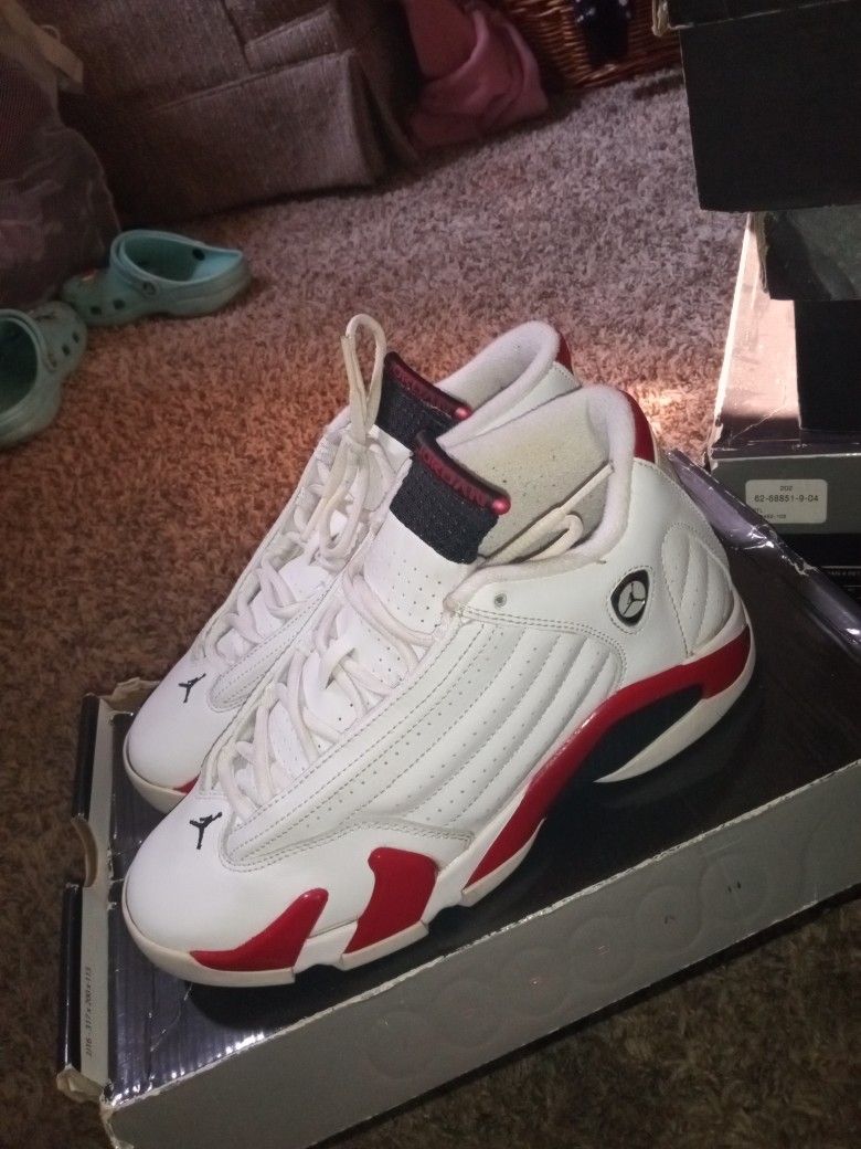Jordan Candy Cane 14s Size 6y