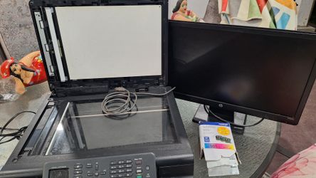 Monitor and printer