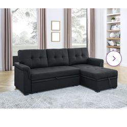 Black Sleeper Sofa