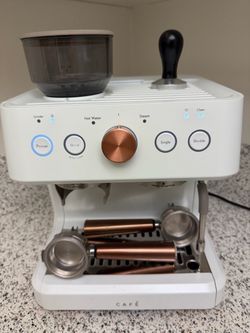 Café Bellissimo Semi Automatic Espresso Machine + Milk Frother