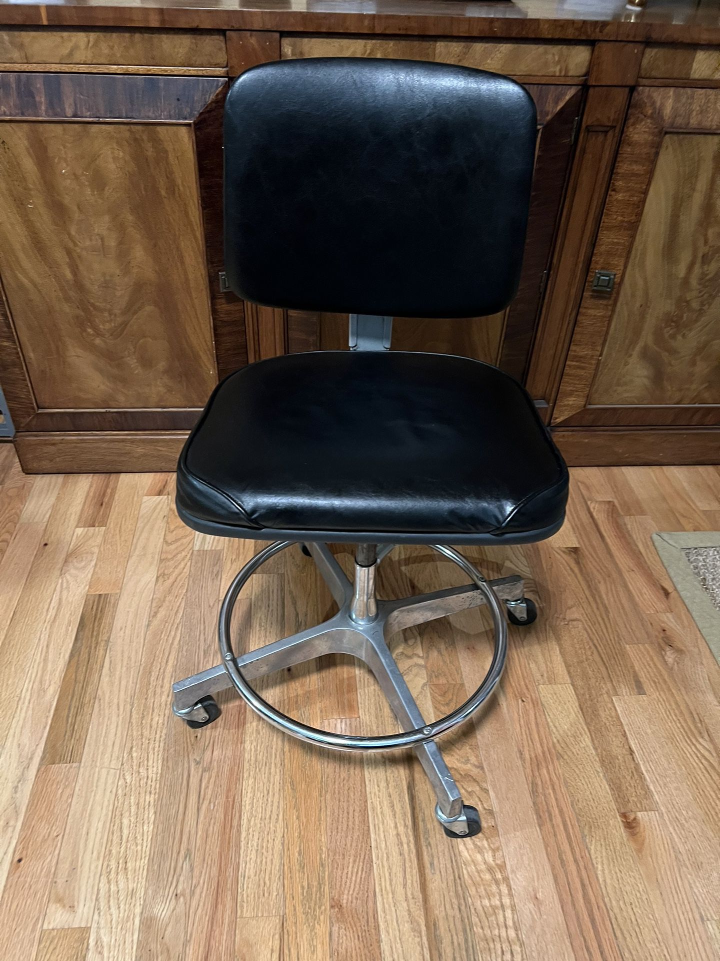 Vintage CRAMER Rolling/Swivel Industrial Office Chair Mid Century Modern