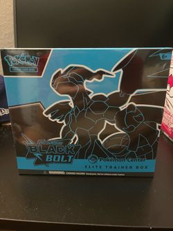 POKEMON CENTER BLACK BOLT ETB