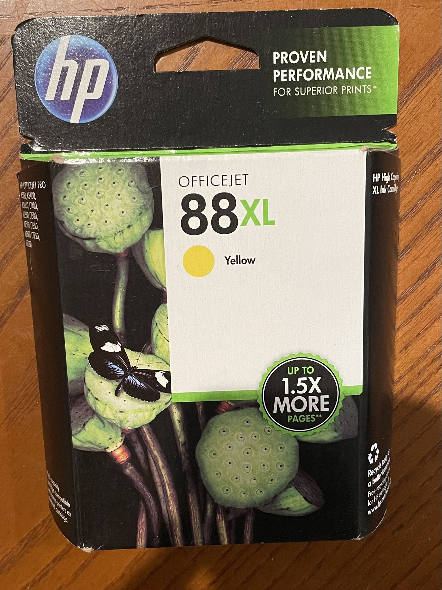 NEW - Genuine HP Officejet 88XL C9393AN (Yellow) Printer Ink Cartridge 
