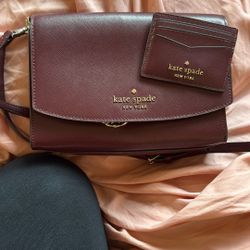 Kate Spade Burgundy Purse 