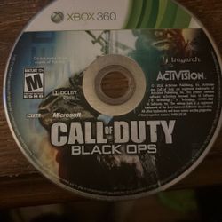 Call Of Duty Black Ops For The 360
