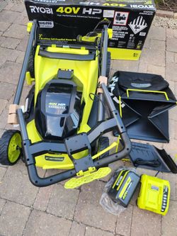 40V HP Brushless 20 in. Cordless Electric Battery Walk Behind Self-Propelled Lawn Mower with 6.0 Ah Battery and Charger