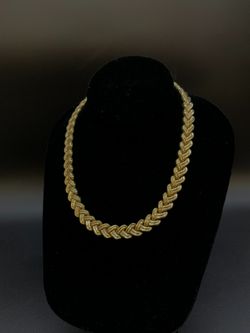 17" 11.5MM CHEVRON NECKLACE #34280