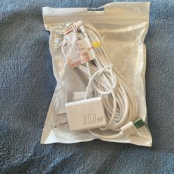 25 ft C port charger with usb-c adapter