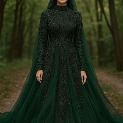 Emerald green Ball Gown 