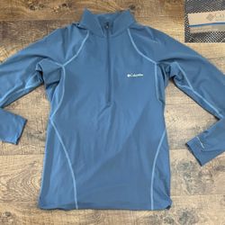 Columbia Womens Omni-heat Half 1/2 Zip Pullover Sz Small Petite S/P