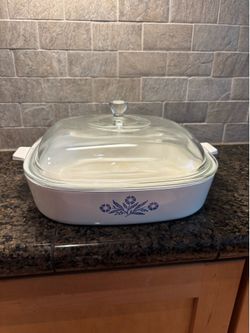 Corningware casserole dish