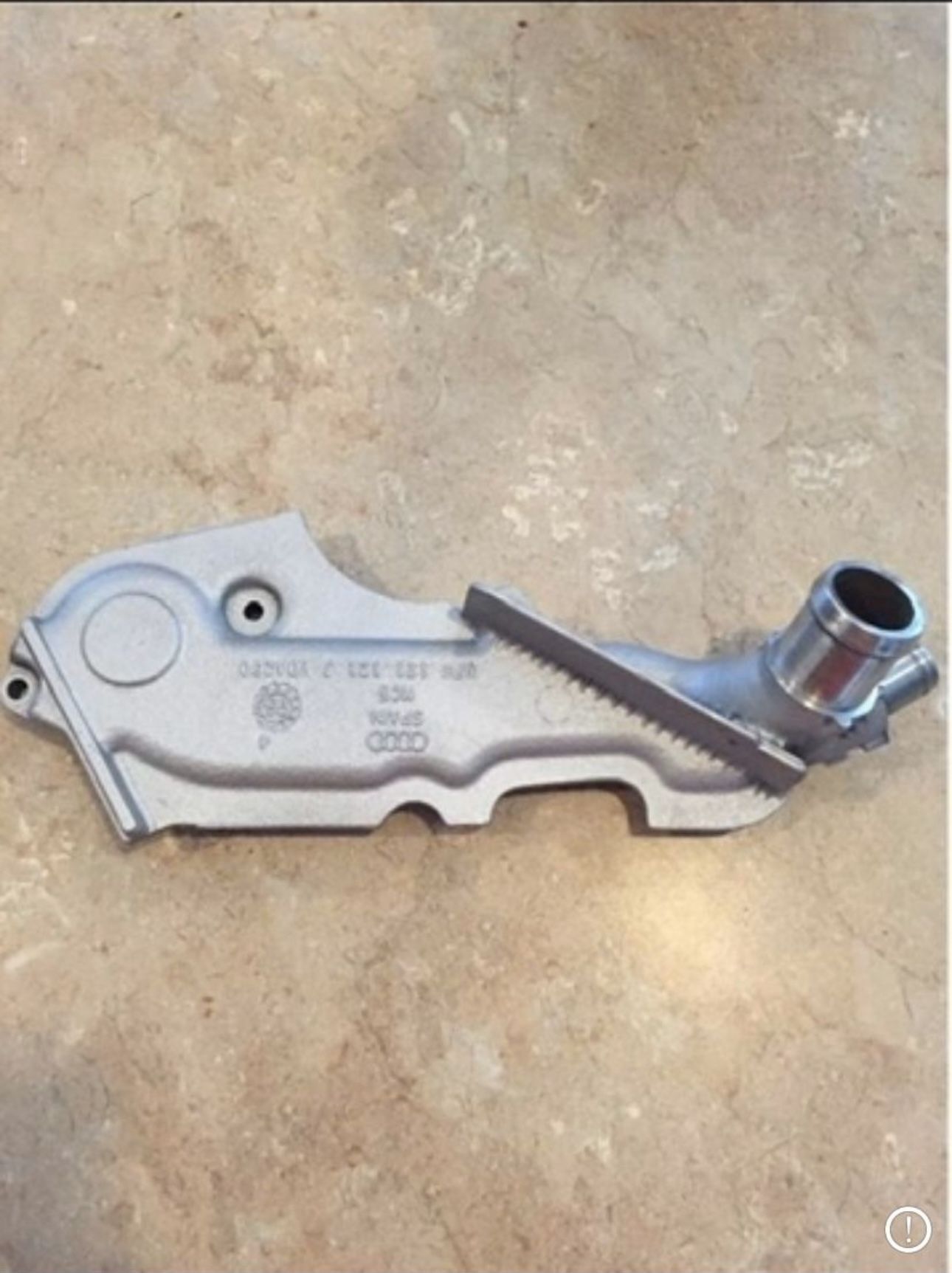 Audi B5 A4 S4 2.7t and 2.8 aluminum thermostat housing