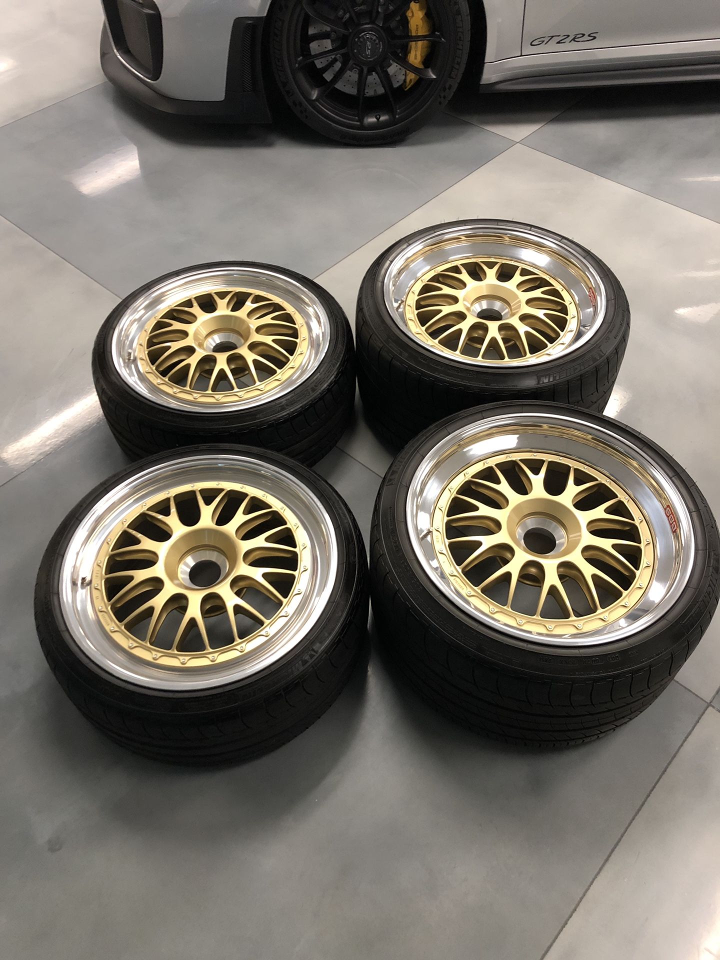 BBS E88 CL wheels and tires for Porsche 997 Turbo s