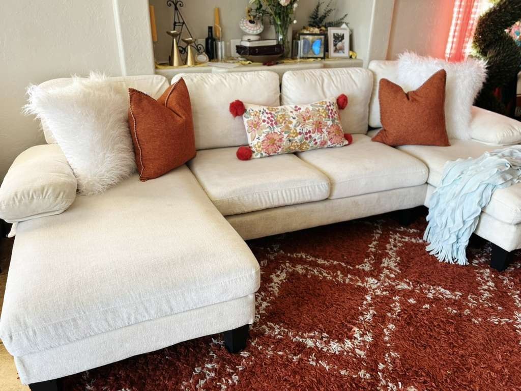 Cream Sectional Couch