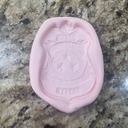 Police Badge Silicone Mold