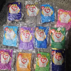 Old Mc donald mini beanie babies
