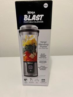 New Ninja Blast 18oz Portable USB-C Rechargeable Blender