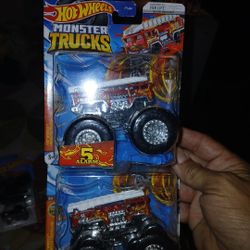 Hot Wheels Monster Trucks Treasure Hunts