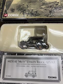 Corgi Unsung Heroes 1/43 Scale M151 A1 Mutt Utility Truck