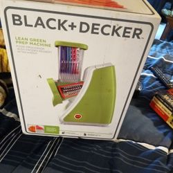 Black & Decker Lean Green Prep Machine