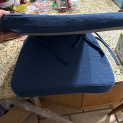 Blue Seat Cushions