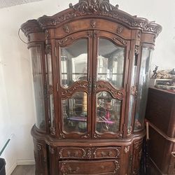 Real Wood China Cabinet