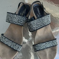 Madeline Stuart Womens’ Black Wedges