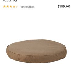 Small Round Llbean dog bed  