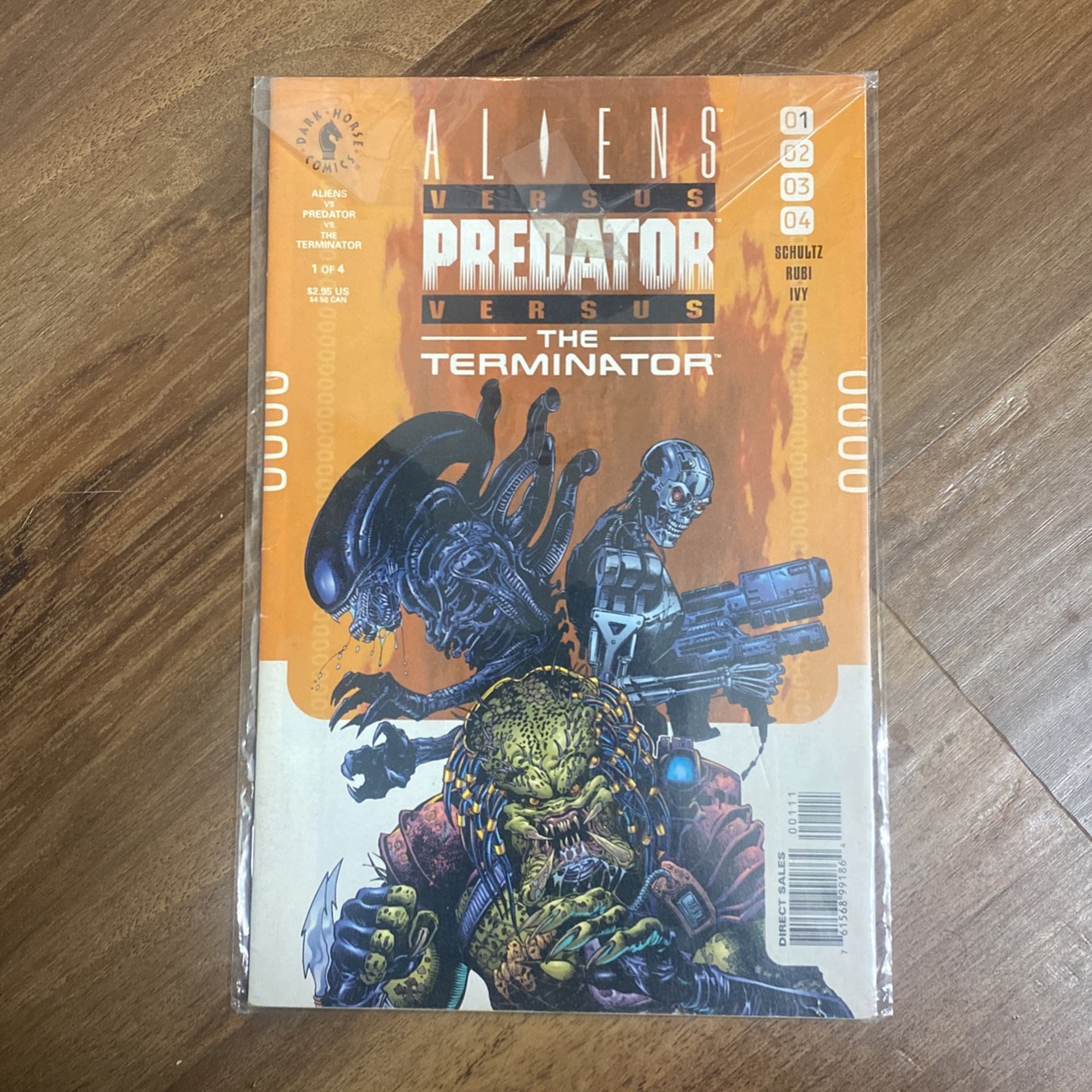 Alien Vs The Predator Vs The Terminator Comic