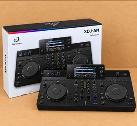 Pioneer DJ XDJ-AN 2 Channel Rekordbox Controller Wi-Fi Bluetooth Touchscreen USB Standalone Streaming SonicLink Tablet Smartphone Labtop All In One XD