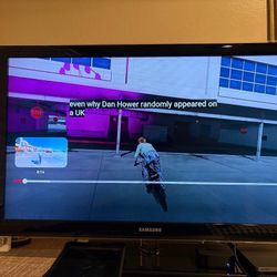 Samsung 40” LCD TV