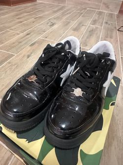 Black Bapesta Shoes