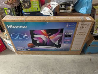 [Sealed Brand New]Hisense 55 inch QD6 Series QLED 4K UHD HDR Smart Fire TV
