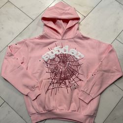 Pink Sp5der hoodie
