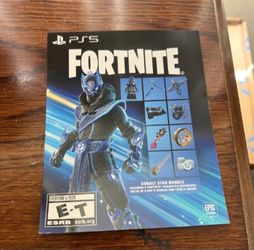 Fortnite Cobalt Star bundle for Ps5