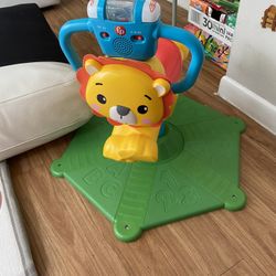 Bounce And Spin Lion Ride- On 