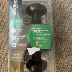 Door Knob Bronze Metal