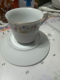 Cup and plate