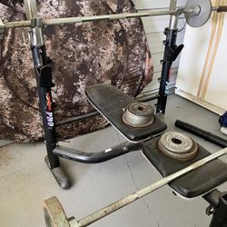 Gym Equipment And WEIGHTS 