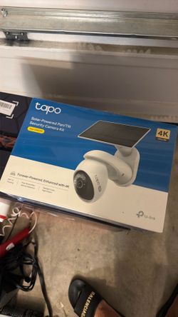 Tapo 4k solar camera