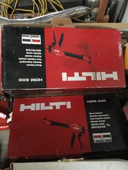 Hilti HDM 500 Manual Dispenser – Lot of 2