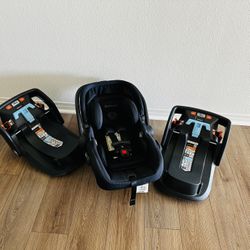UPPAbaby Car Seat With Two Bases 